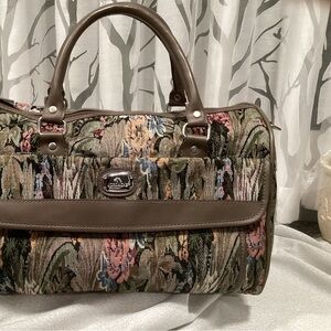 Jordache Tapestry Bag with strap handle